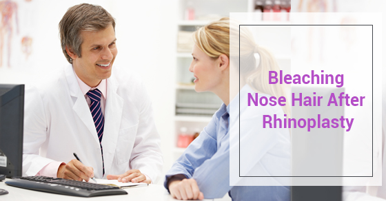 Bleach Nasal Hair